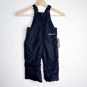 Arctix Infant Chest High Bib Overalls Black 18M NWT